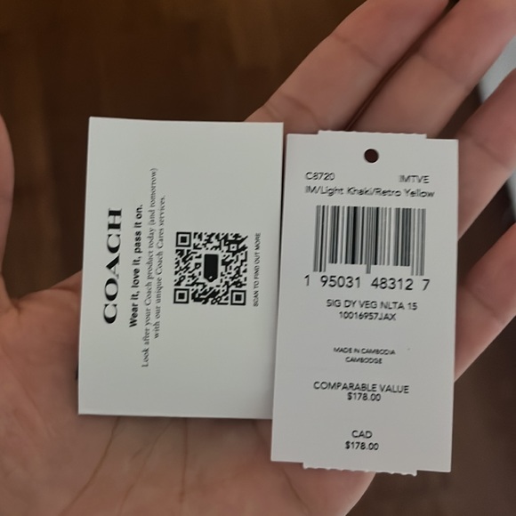 Coach hand bag - Picture 4 of 5